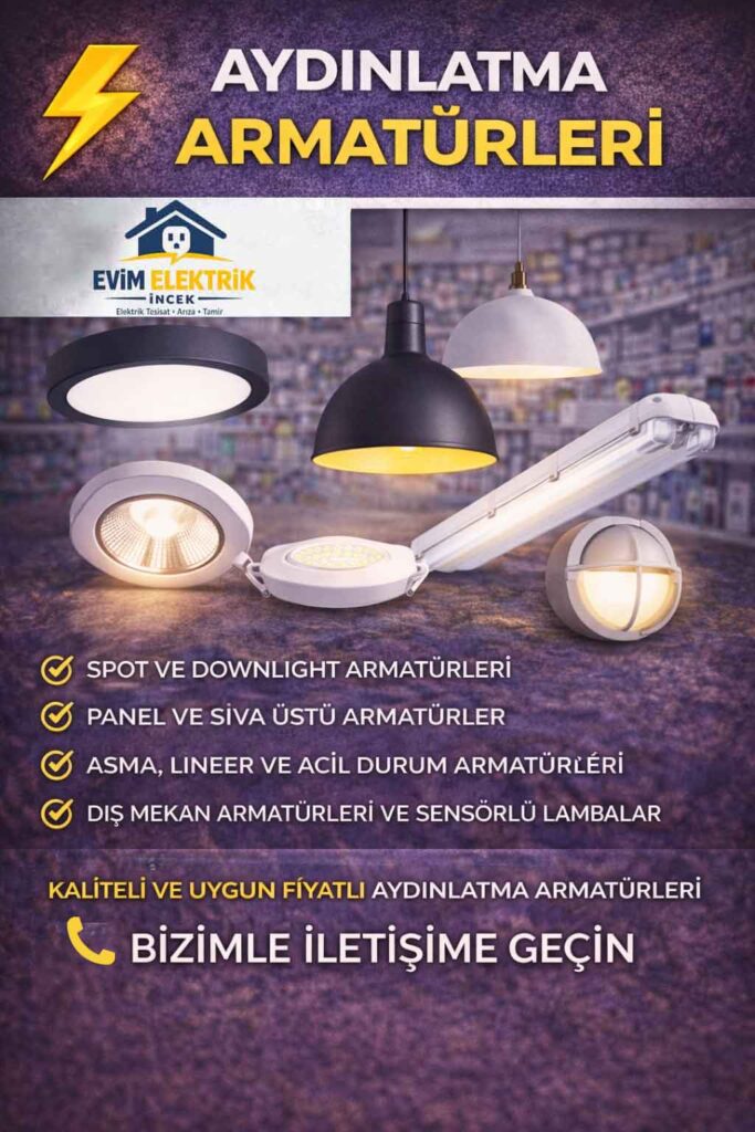 Aydınlatma Armatürleri
