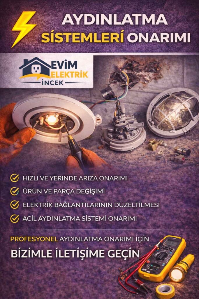 Aydınlatma Sistemleri Onarımı