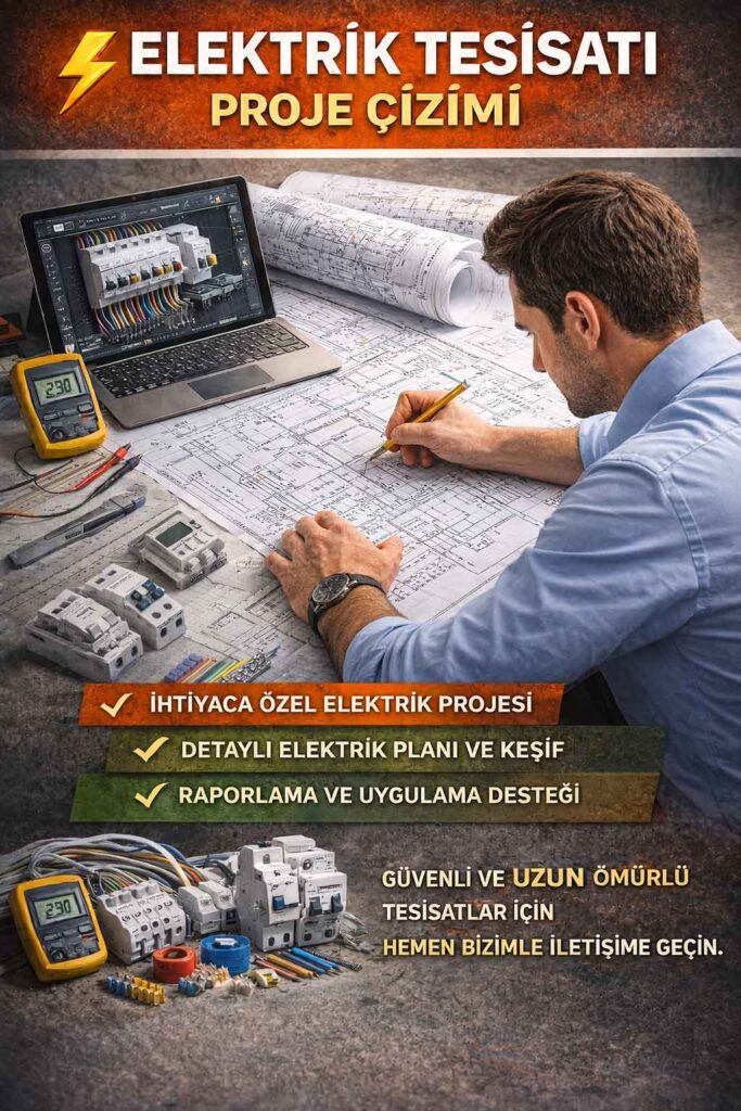 Elektrik Tesisatı Proje Çizimi