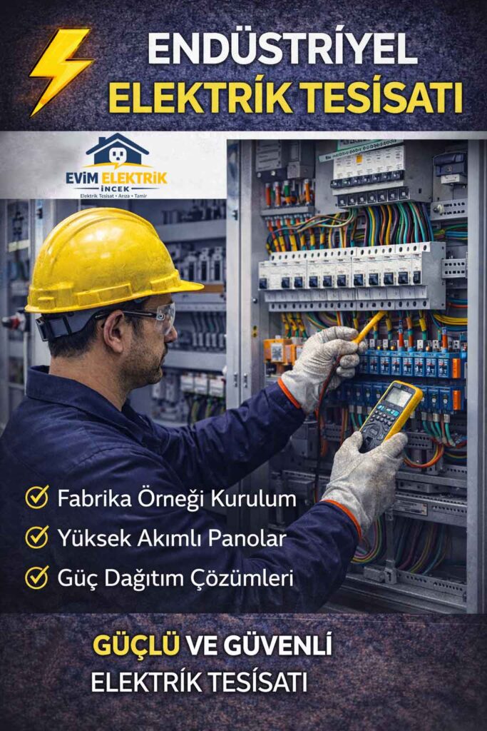 Endüstriyel Elektrik Tesisatı