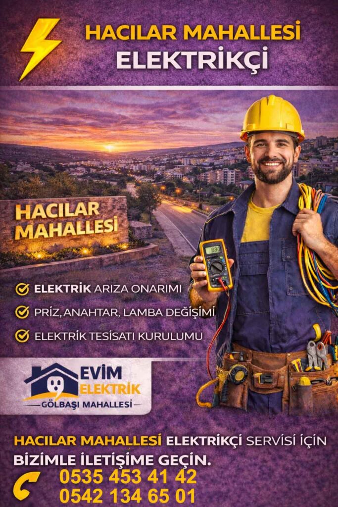Hacılar Mahallesi Elektrikçi