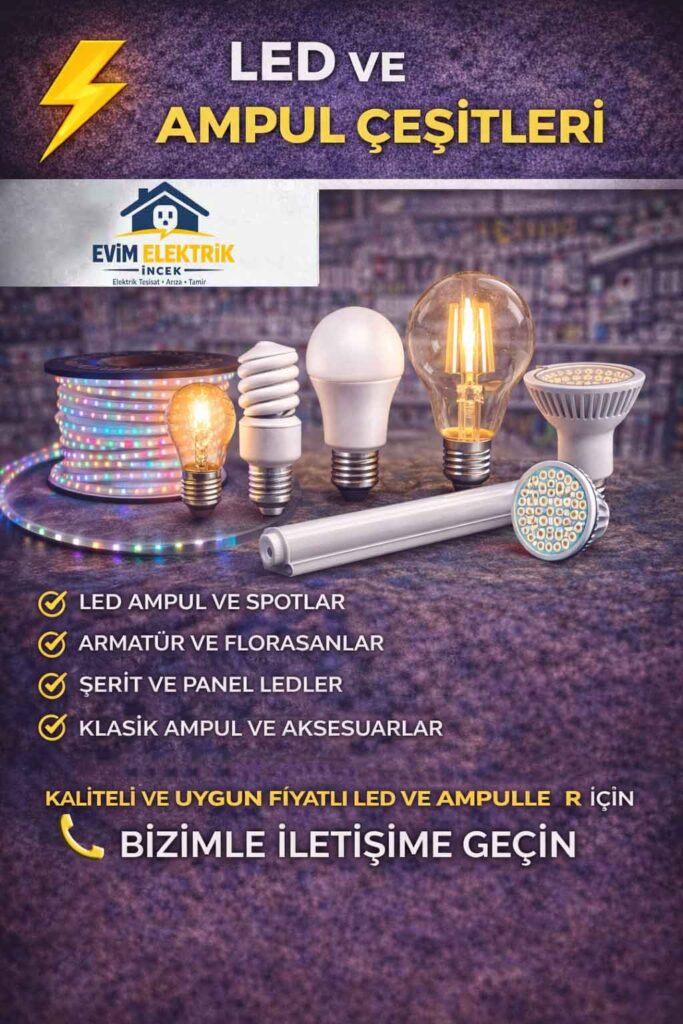 LED ve Ampul Çeşitleri