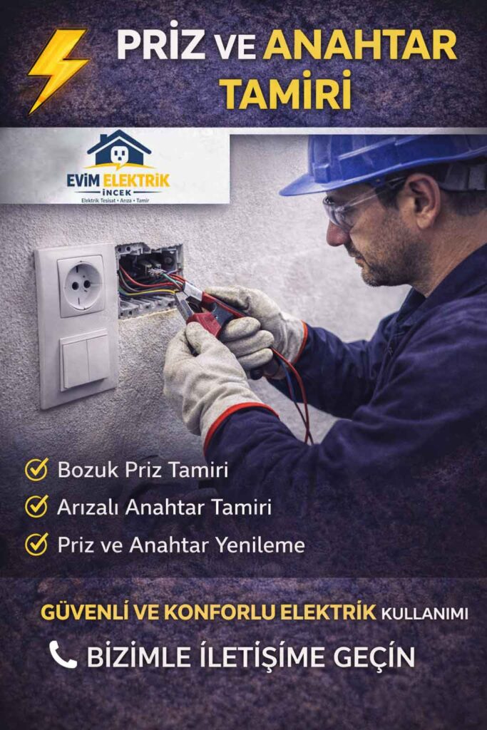 Priz ve Anahtar Tamiri